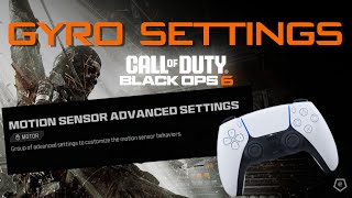 Call of Duty Black Ops 6 Beta  Motion Controls  Gyro Settings [upl. by Yssac]