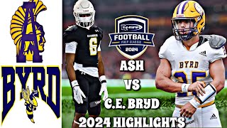 ASH vs CE Bryd 2024  Louisiana High School Football LHSAA Div 15A [upl. by Tsugua]