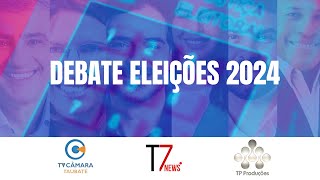 ELEIÇÕES 2024 DEBATE COM OS CANDIDATOS À PREFEITURA DE TAUBATÉ [upl. by Llenrahc809]