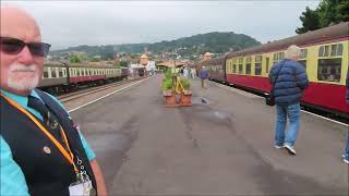 150 YEARS SINCE THE WEST SOMERSET RAILWAY EXTENDED FROM WATCHET TO MINEHEAD 16 JULY 2024 [upl. by Arries]