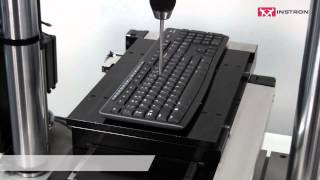 Instron XY Stage Allows for Automated Fatigue Testing of a Keyboard [upl. by Kristien]