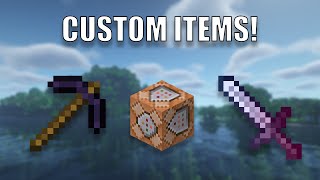 How to Create Custom Items in Minecraft [upl. by Holden89]