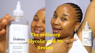 The Ordinary Glycolic Acid 7 Toning solution Review  3 areas to apply Glycolic acid 7 toner [upl. by Koloski]