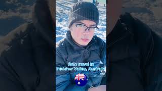 Perisher Ski Resort  Australia  Solo Travel australia travel perisher pinoy filipino [upl. by Jeanne270]