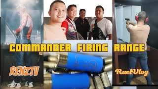 Commander firing range  9mm 18 rounds together with RuelVlog 🔫🔫🔫🔫🔫🔫 [upl. by Proctor]