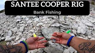 Bank Catfishing Ep 1  How to Tie a Simple Santee Rig for Catfish [upl. by Aliak]