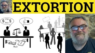 🔵 Extortionate Meaning  Extortion Definition  Extort Examples  BRE Vocabulary  Extortionate [upl. by Derag]