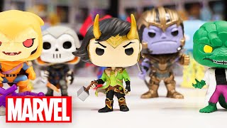 My Entire Marvel Villans Funko Pop Collection [upl. by Uolymme]