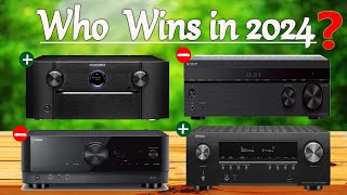 Best Home Theater Receivers 2024  🔥 1 is Highly Recommended [upl. by Yeruoc]