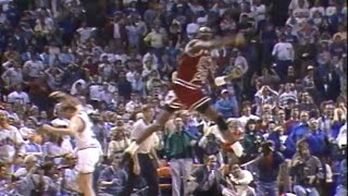 Michael Jordans Iconic GameWinner In Cleveland [upl. by Eiruam934]