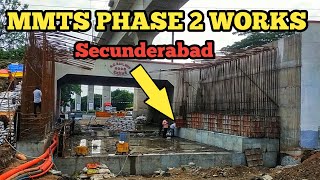 RUB Near Secunderabad  MMTS PHASE 2 WORKS in Hyderabad [upl. by Cosenza]