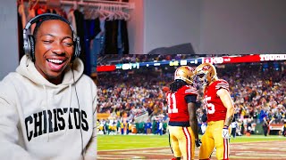 San Francisco 49ers vs Detroit Lions  2023 NFC Championship Highlights  REACTION [upl. by Alakcim]