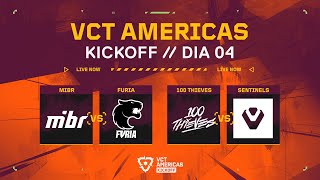 VCT Americas Kickoff  Fase de Grupos Dia 4 [upl. by Spearing]