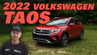 Volkswagens first compact SUV  Is it a gamechanger  The 2022 Volkswagen Taos  Motoring TV [upl. by Adnarrim]