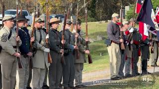 General AP Hill Grave Marker Dedication amp Unveiling at Fairview Cemetery Culpeper VA Nov 9 2024 [upl. by Fulton]