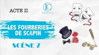 Les Fourberies de Scapin  Acte II SceÌ€ne 7  InterCycles [upl. by Esela]