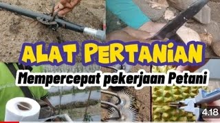 Alat dan cara petani kreatif inovasipertanian petani viralvideos [upl. by Ettigdirb]