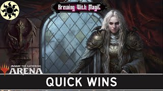 MONO WHITE AGGRO  Innistrad Crimson Vow Deck Tech MTG Arena BO1  STANDARD META [upl. by Nosdrahcir864]