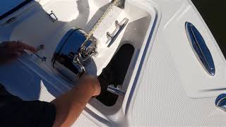 How To Operate Your Anchor Windlass  Longshore Boats [upl. by Nnylecoj645]