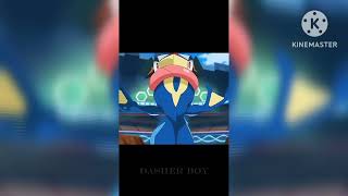 DescriptionGRENINJA VS SCEPTILE  GRENINJA ATTITUDE STATUS  shortfeed pokémonshortvideo [upl. by Rep]