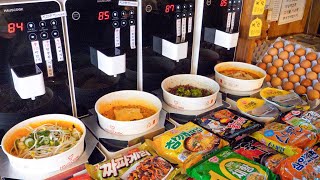 토핑 무제한 24시간 라면편의점  Unlimited toppings 24H ramen convenience store  Korean street food [upl. by Enirehtac]