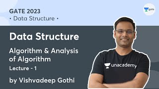 Data Structure  Lecture1  Algorithm amp Analysis of Algorithm  Vishvadeep Gothi [upl. by Son133]