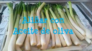 Calçots al horno [upl. by Nauqel]