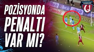 Malheirodan Dönen Topta Penaltı Var Mı Hatayspor 11 Trabzonspor [upl. by Namaan]