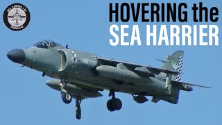 Hovering the Sea Harrier  Andrew Neofytou Clip [upl. by Aremaj]