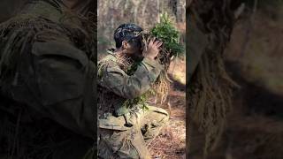 How US Sniper Dons Ghillie Suit For Extreme Infiltration Exercise Portion [upl. by Whyte817]