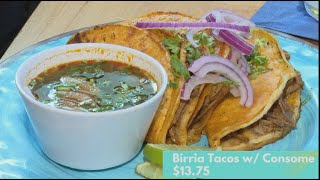 Celebrating Frida Kahlos Birthday with Birria Tacos at Casa Azul Taqueria [upl. by Eibbil]