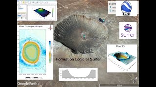 Formation Logiciel SIG Surfer 19  la cartographie [upl. by Melisent]