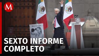 Sexto y último informe de Gobierno de AMLO  Mensaje completo [upl. by Hagerman321]