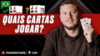 Mãos de Poker lista e explicação dos rankings ♠️ PokerStars Learn [upl. by Lavotsirc]