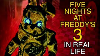 Five Nights at Freddys 3 In Real Life [upl. by Annocahs543]