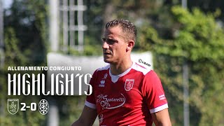 Allenamento congiunto  Jesina  Cluentina 20 sintesi highlights amichevole [upl. by Innavoj549]