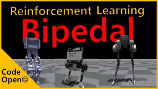 Reinforcement Learning Locomotion in Bipedal Robots [upl. by Aierbma]