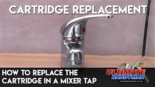 How to replace the cartridge in a mixer tap [upl. by Farlie]