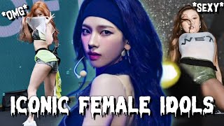 Female idols being iconic 2024 [upl. by Ynatil]