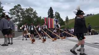 Mittsommernachtsfest mit Johannisfeuer in Scheidegg  Allgäu  24 Juni 2018 [upl. by Eneluqcaj]