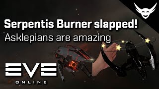 EVE Online  Nergal SLAPS Serpentis burner Asklepian Implants [upl. by Nivert]