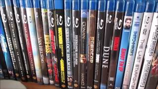 2015 Blu RayDVD Collection Overview Part 1  Scifi and Fantasy [upl. by Lorimer]