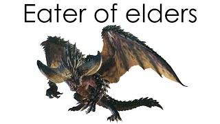 Elder dragon ecology  Nergigante in Monster Hunter [upl. by Orly504]