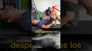 Ejercicio Escoliosis Dolor de Espalda Postura salud fisioterapia escoliosis shorts [upl. by Yma]