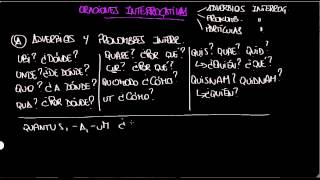 ORACIONES INTERROGATIVAS [upl. by Valente]