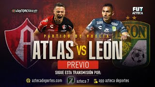 EN VIVO Previo con Medrano Atlas vs León [upl. by Weisler]