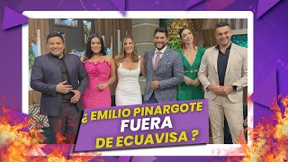 ¿ EMILIO PINARGOTE FUERA DE ECUAVISA [upl. by Dnalwor641]