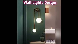 Wall Lights Design Fancy Wall Light Design viralshort shorts ytshorts [upl. by Blancha]