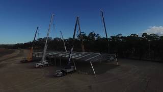 6Crane Shed Lift Muckleford  Near Castlemaine [upl. by Alderson]