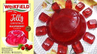 Weikfield Jelly Crystals Raspberry  Weikfield Jelly Powder [upl. by Anson]